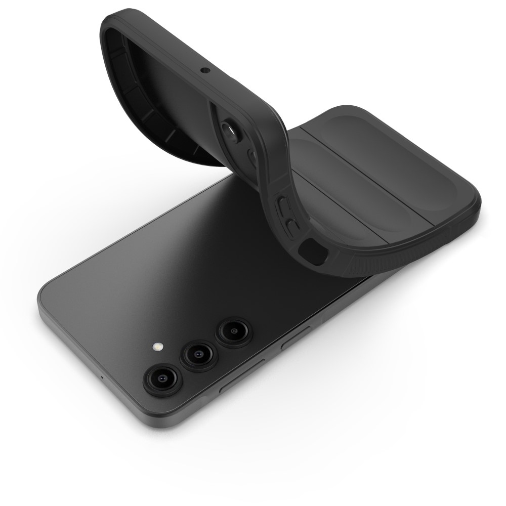 Rugg tartós zselés tok Samsung Galaxy A16 4G/5G készülékhez - fekete