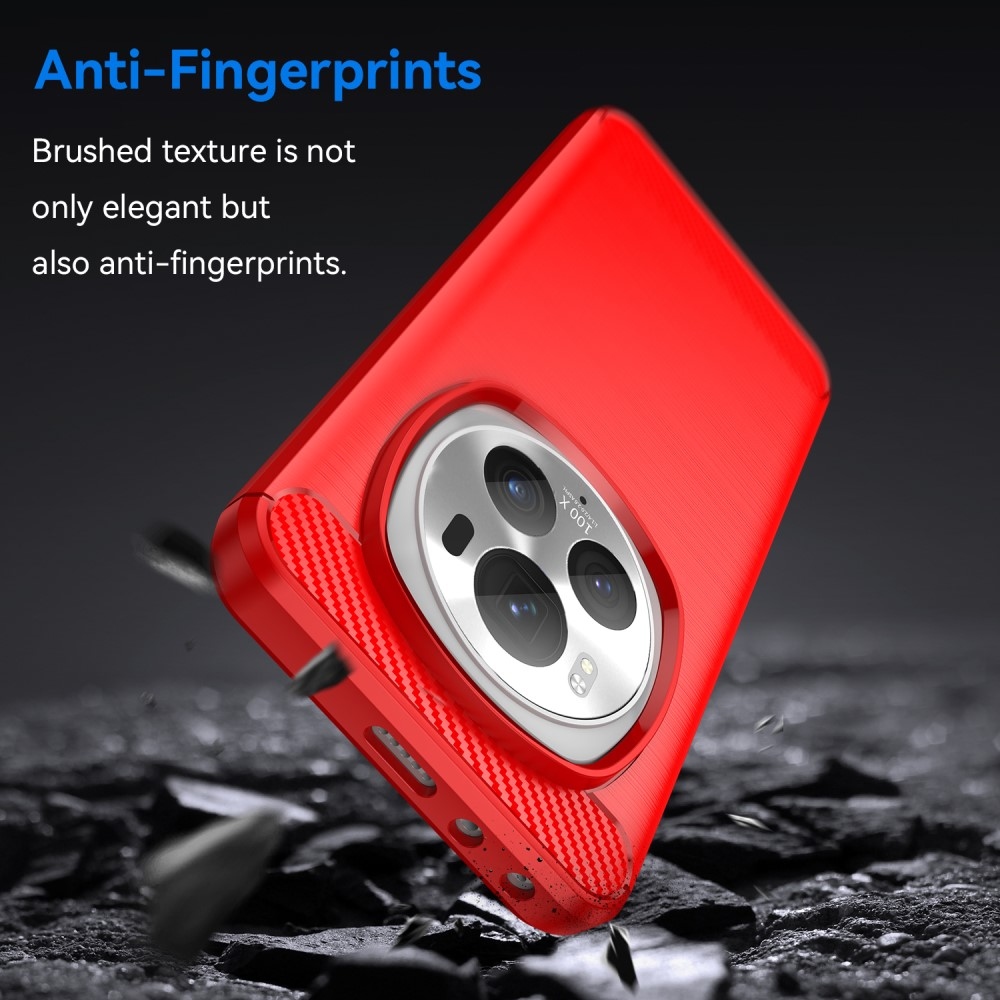 Szénálló zselés tok a Honor Magic 6 Pro 5G készülékhez - piros