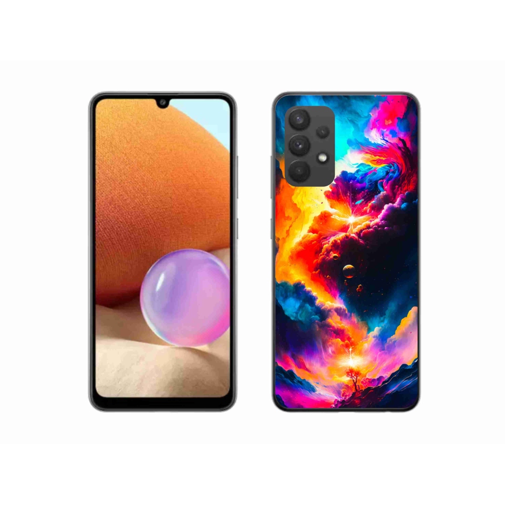 Gél borítás mmCase Samsung Galaxy A32 4G - absztrakt motívumhoz