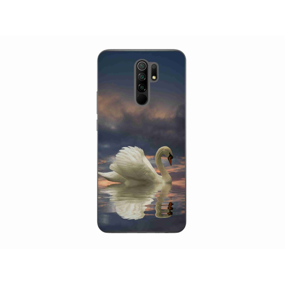 Gél borítás mmCase a Xiaomi Redmi 9-hez - hattyú