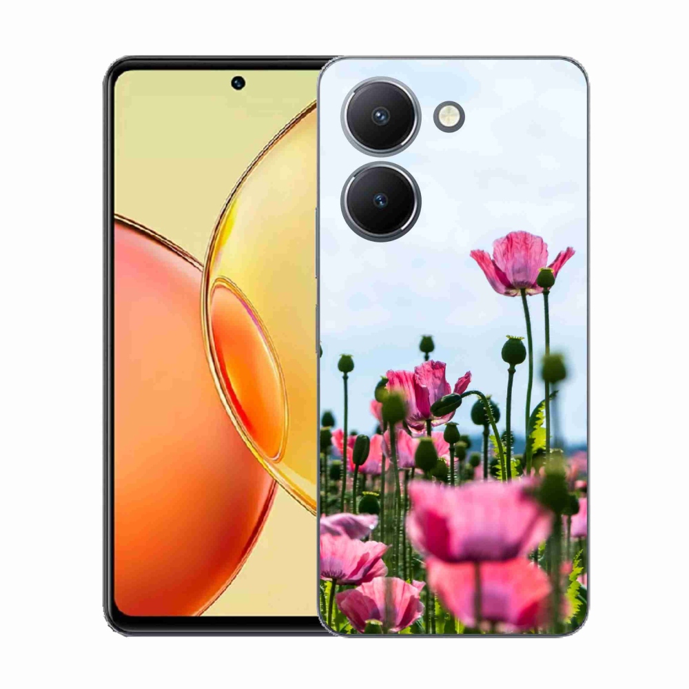 Gél védőhuzat mmCase a Vivo Y36-hoz - mákos