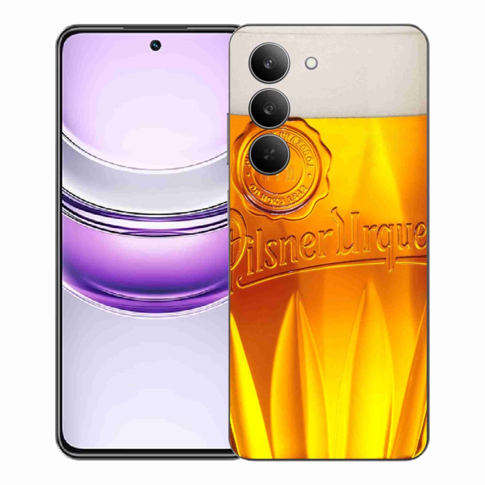 Gél borító mmCase a Realme 14x 5G készülékhez - sör