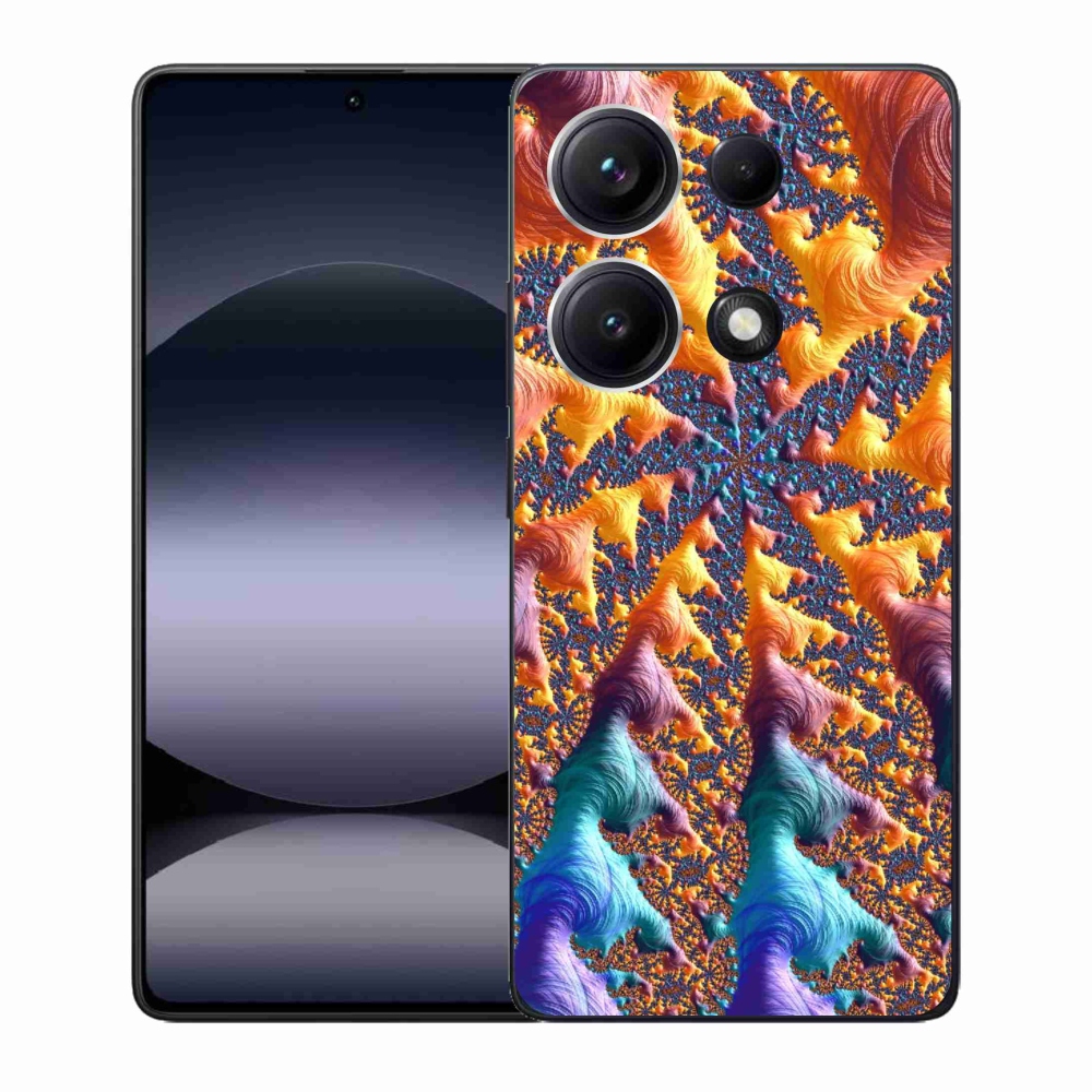 Gél borítás mmCase a Xiaomi Redmi Note 14S számára - absztrakt motívum 23