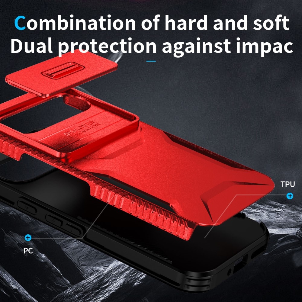 Fedél ellenálló borítás a Google Pixel 9/9 Pro készülékhez - piros