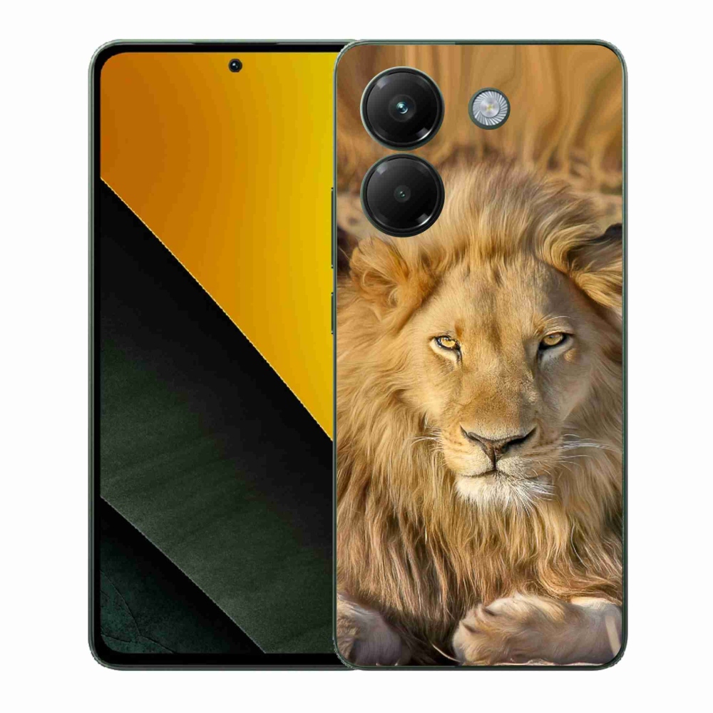 Zselés borítás mmCase a Xiaomi Poco M7 Pro 5G - Lion 2 számára