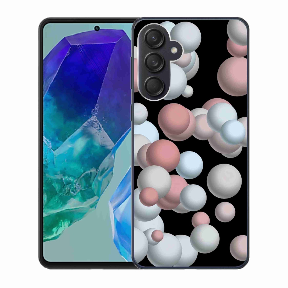 Gél borítás mmCase Samsung Galaxy M55 5G - absztrakt motívum 27