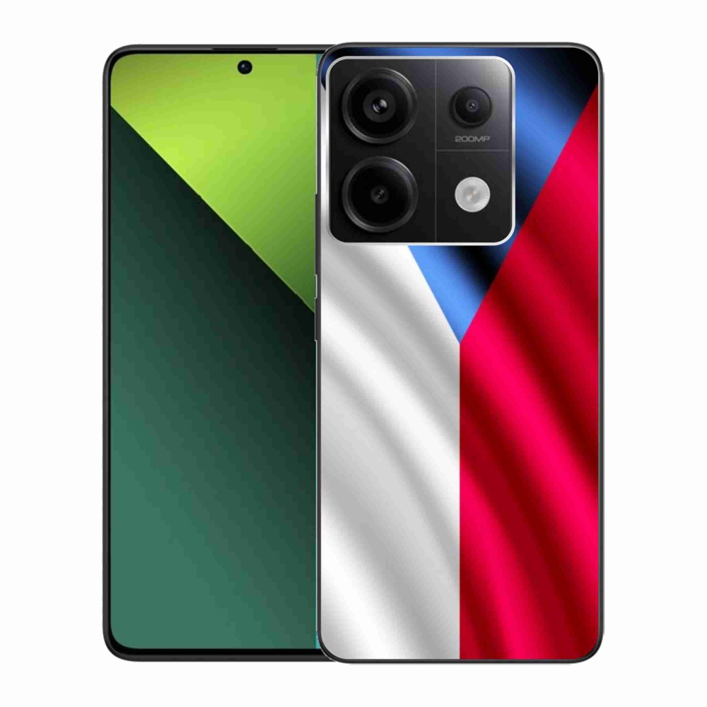 Gél borító mmCase a Xiaomi Redmi Note 13 Pro 5G/Poco X6 5G - cseh zászlóhoz