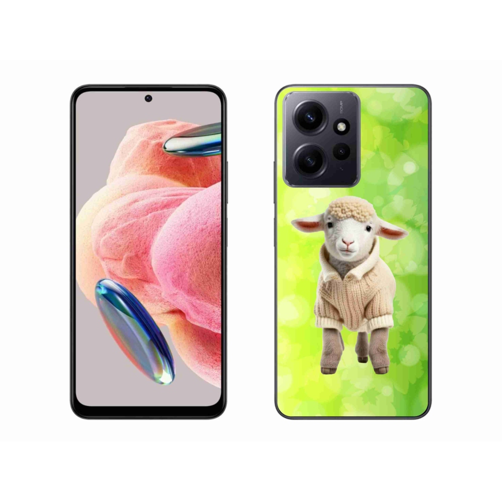 Gél borítás mmCase a Xiaomi Redmi Note 12 4G-hez - bárány pulóverben