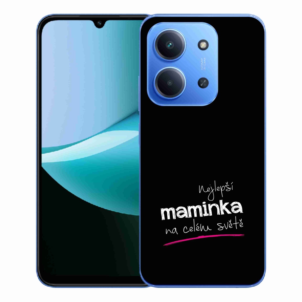 Gél borító mmCase a Xiaomi Redmi 15C 4G/5G (173mm) - legjobb anya 4 fekete háttérrel