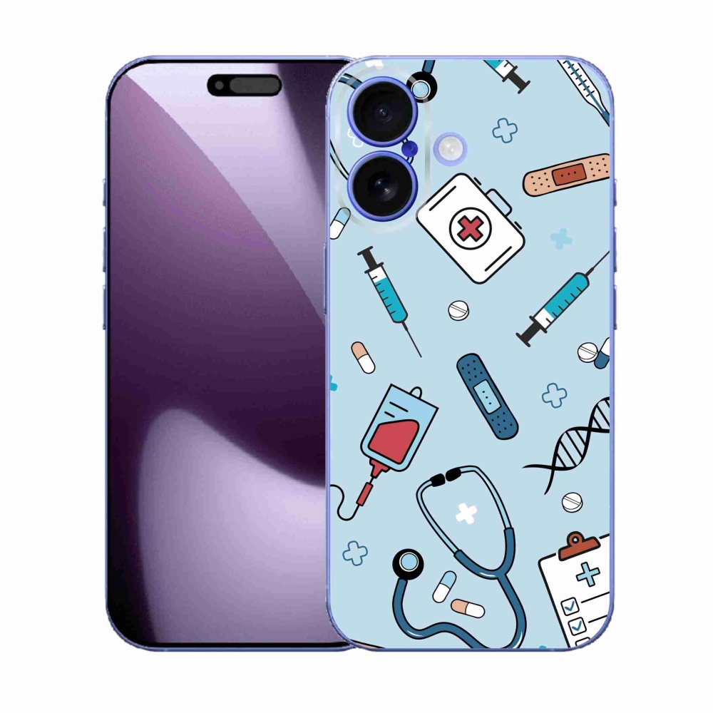 Zselés borítás mmCase iPhone 17 készülékhez - egészség 1