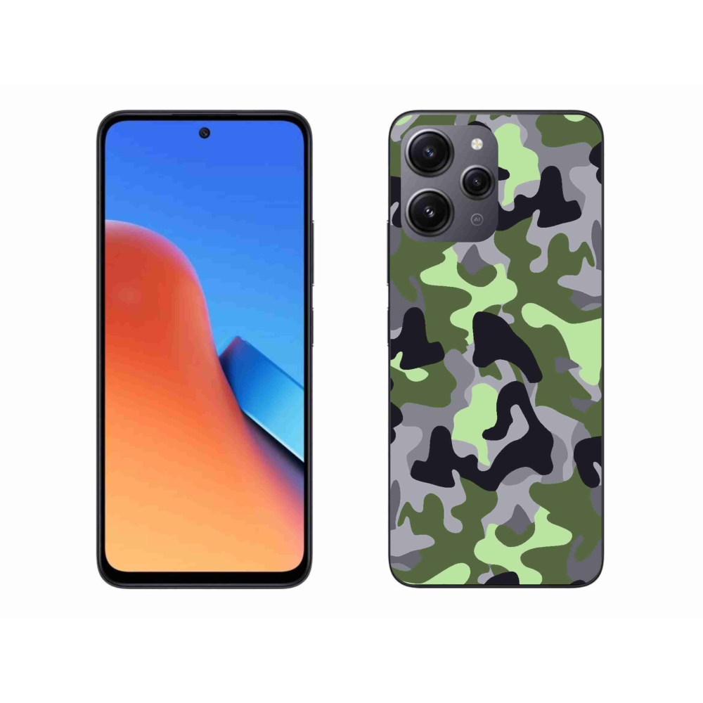 Gél borítás mmCase a Xiaomi Redmi 12-hez - terepszínű minta 7