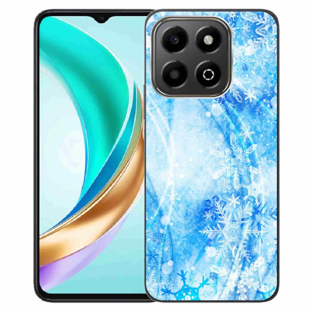 Zselés borítás mmCase a Honor X6b készülékhez - hópelyhek