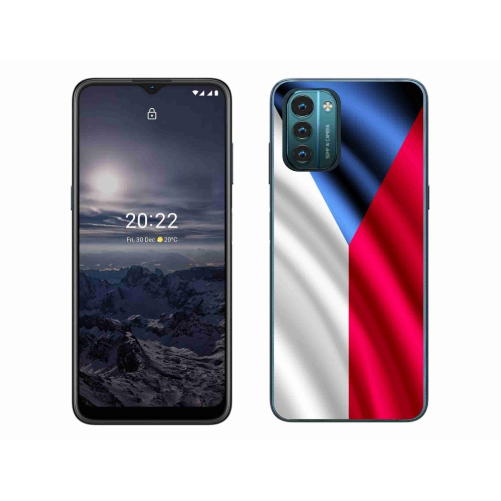 Zselés tok mmCase a Nokia G11/G21 készülékhez - cseh zászló