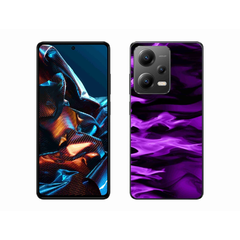 Gél borítás mmCase a Xiaomi Redmi Note 12 Pro 5G számára - absztrakt minta 9