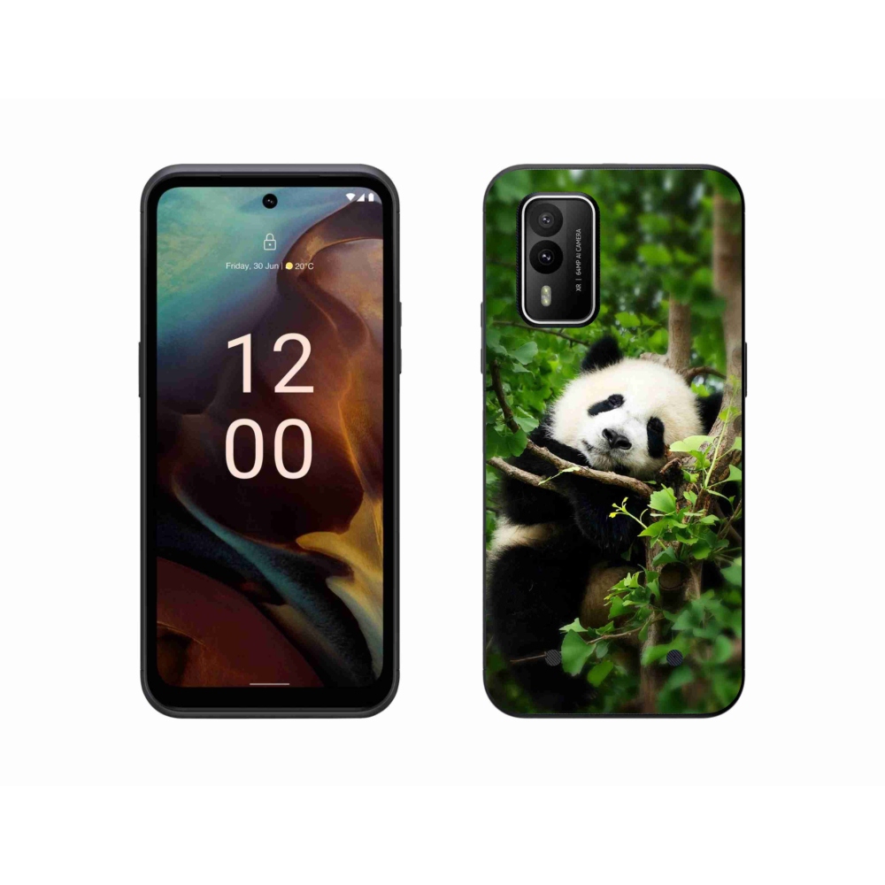 Zselés borítás mmCase a Nokia XR21 készülékhez - panda