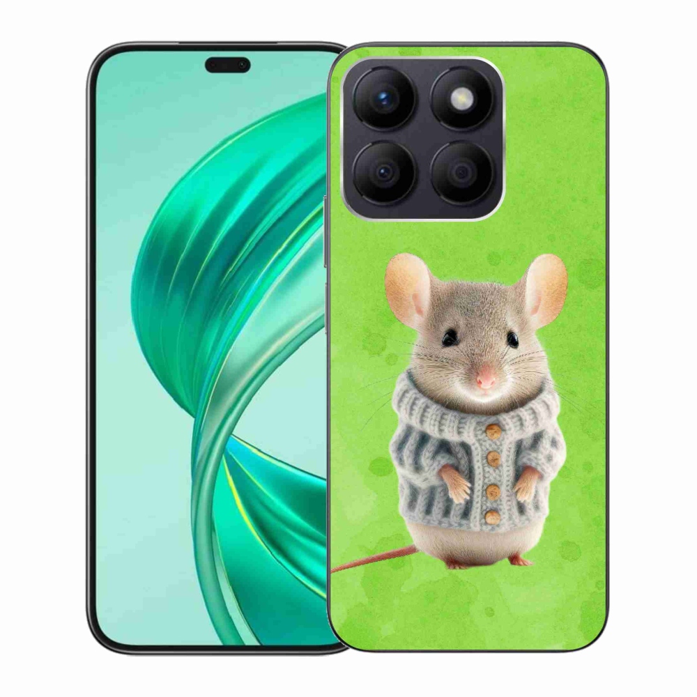 Gél borítás mmCase a Honor X8b készülékhez - egér pulóverben