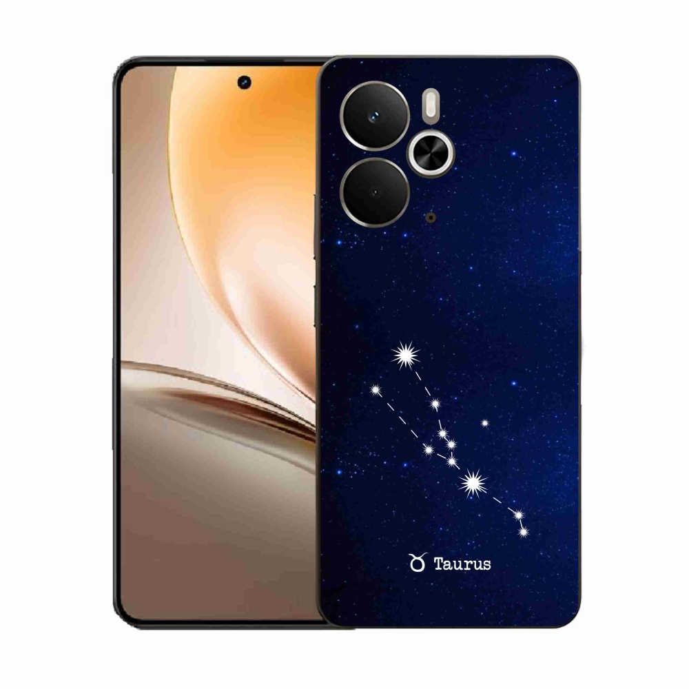 Gél borítás mmCase a Realme 14 5G/14T 5G számára - csillagkép Taurus