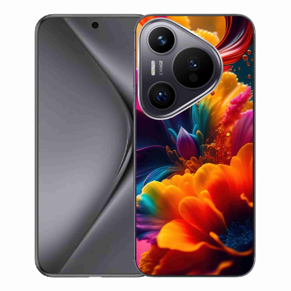 Gél borítás mmCase a Huawei Pura 70 Pro készülékhez - absztrakt motívum 2