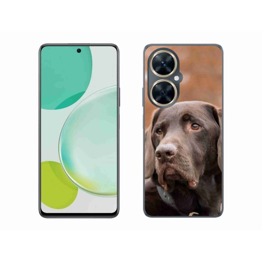 Gél tok mmCase a Huawei Nova 11i készülékhez - barna labrador