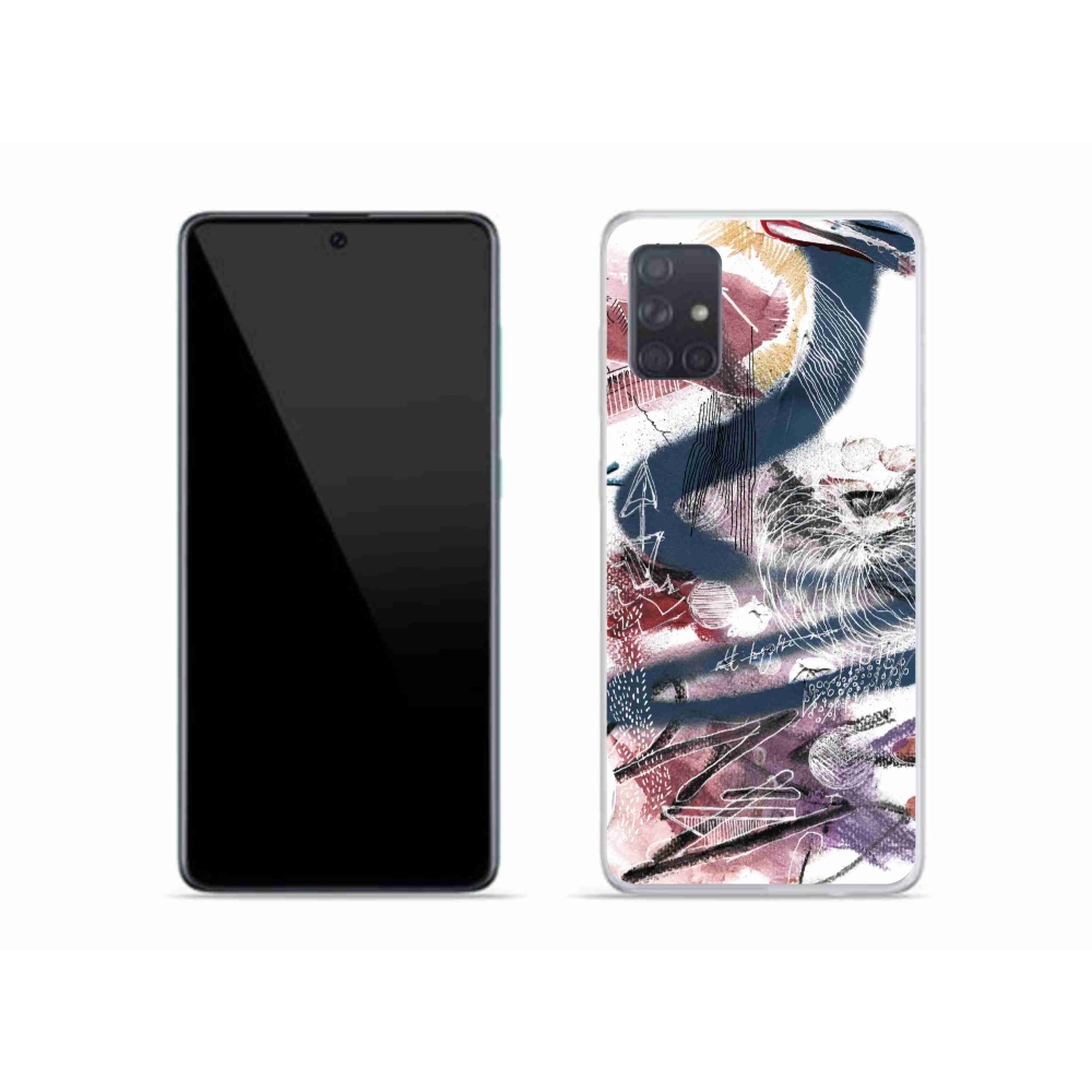 Zselés borítás mmCase Samsung Galaxy A51 készülékhez - absztrakt motívum 28