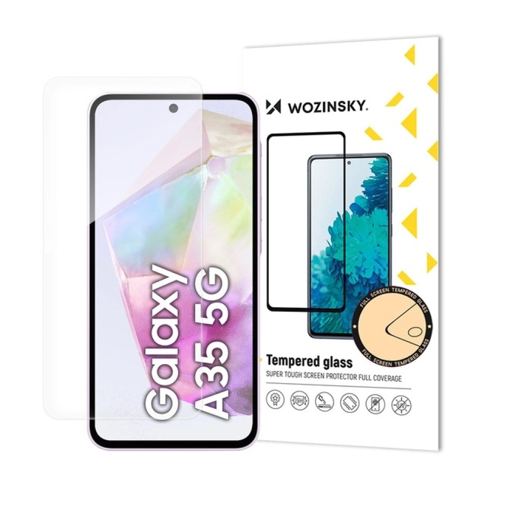 Wozinsky edzett üveg a Samsung Galaxy A35 5G mobilon