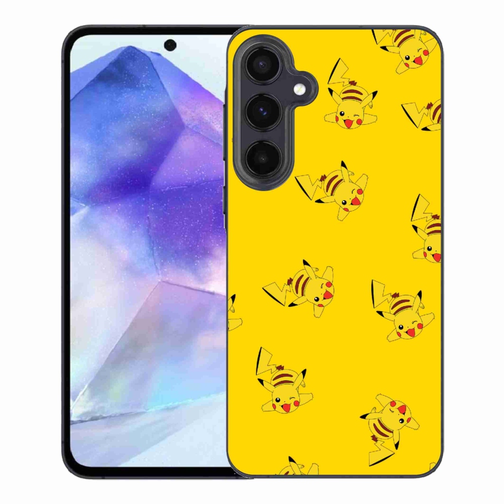 Zselés borítás mmCase Samsung Galaxy A55 5G - pikachu