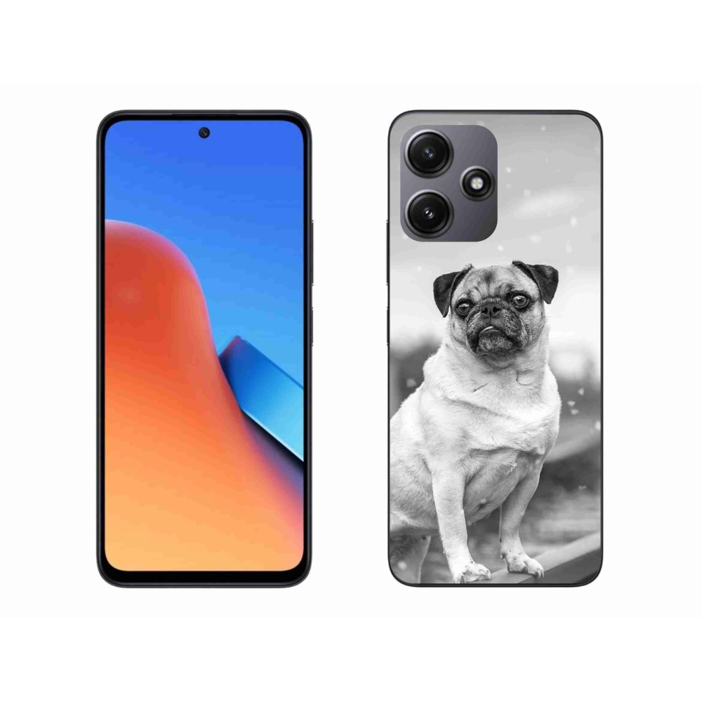 Gél tok mmCase a Xiaomi Redmi 12 5G-hez - mopsz