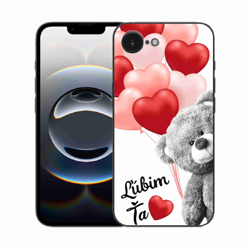 Gél borítás mmCase iPhone 16e készülékhez - I love you en
