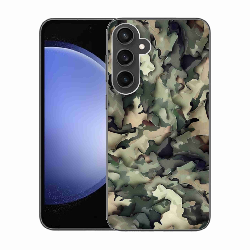 Zselés borítás mmCase Samsung Galaxy S23 FE - terepszínű minta 9