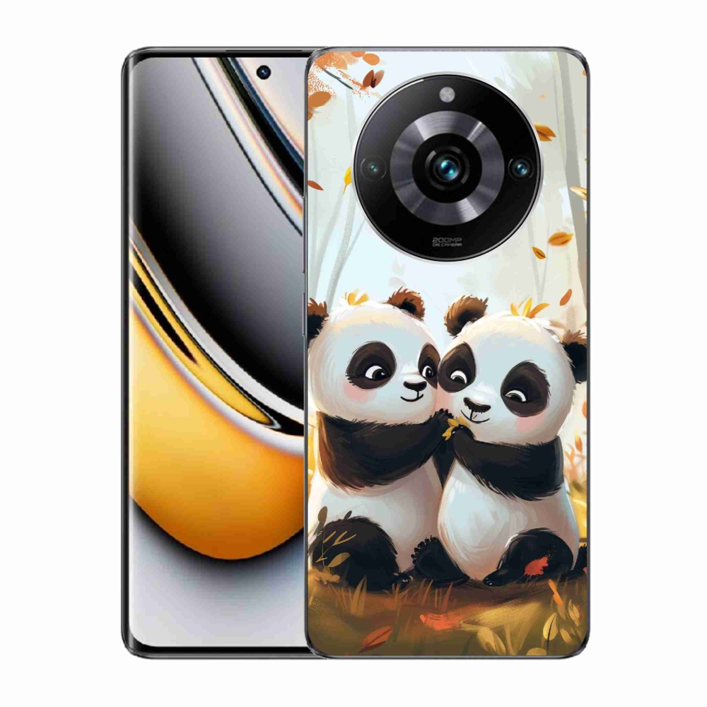 Gél borítás mmCase a Realme 11 Pro/11 Pro+ készülékhez - pandas