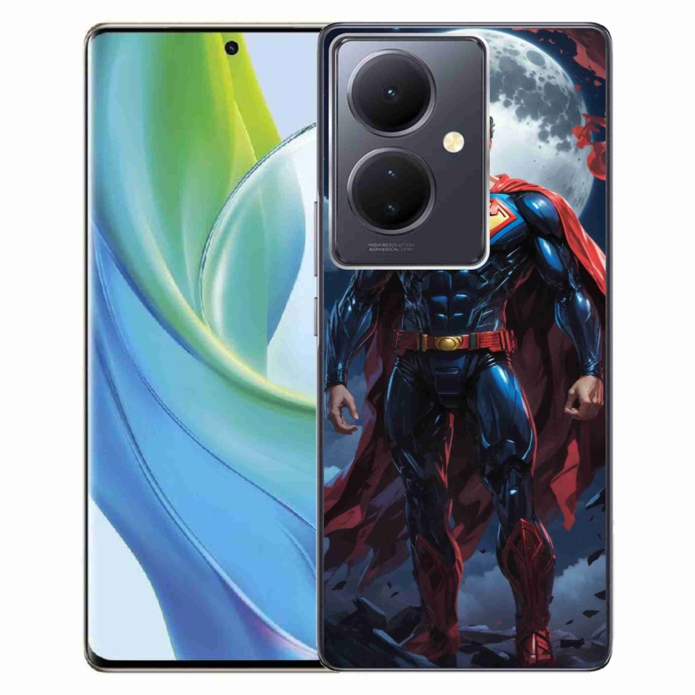 Gélburkolat mmCase a Vivo V29 Lite 5G-n - superman