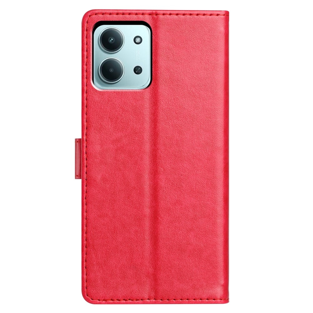Csomós könyv tok Xiaomi Redmi 15C 4G (171mm)/Poco C85 4G (171mm) - rózsaszínű