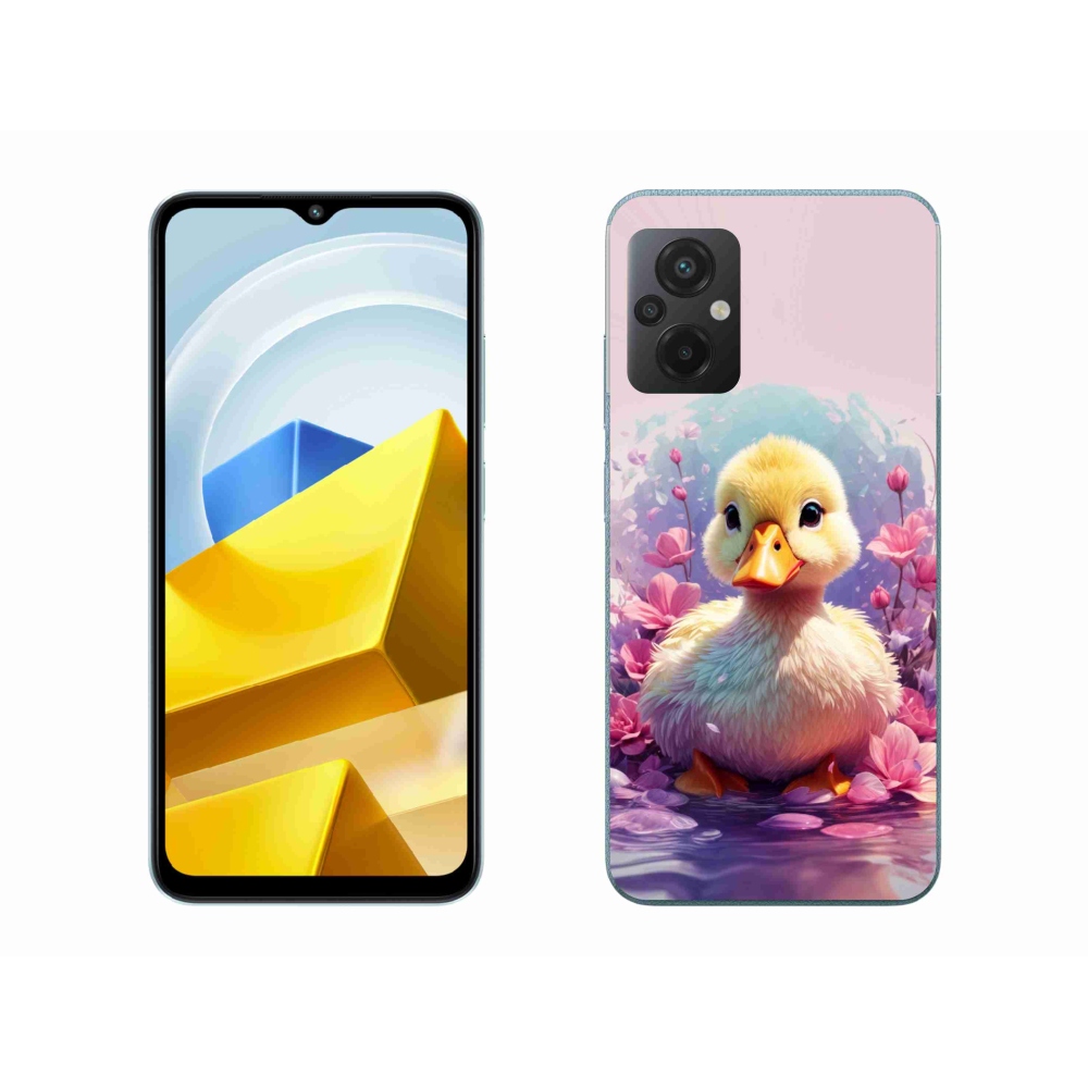Gél borítás mmCase a Xiaomi Poco M5 4G-hez - kacsa