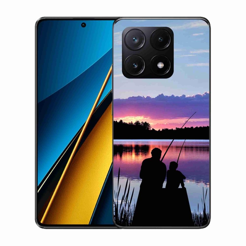 Gél borító mmCase a Xiaomi Poco X6 Pro 5G számára - halászat 2