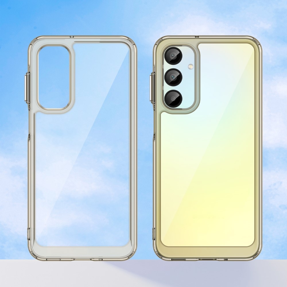 Gél tok kemény hátlappal Samsung Galaxy A16 4G/5G készülékhez - szürke