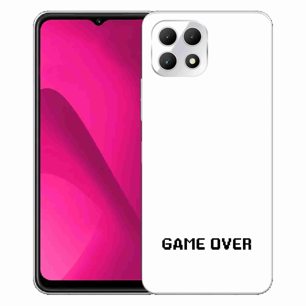 Zselés borítás mmCase a T-Mobile T Phone 2 készülékhez - játék fehér háttéren