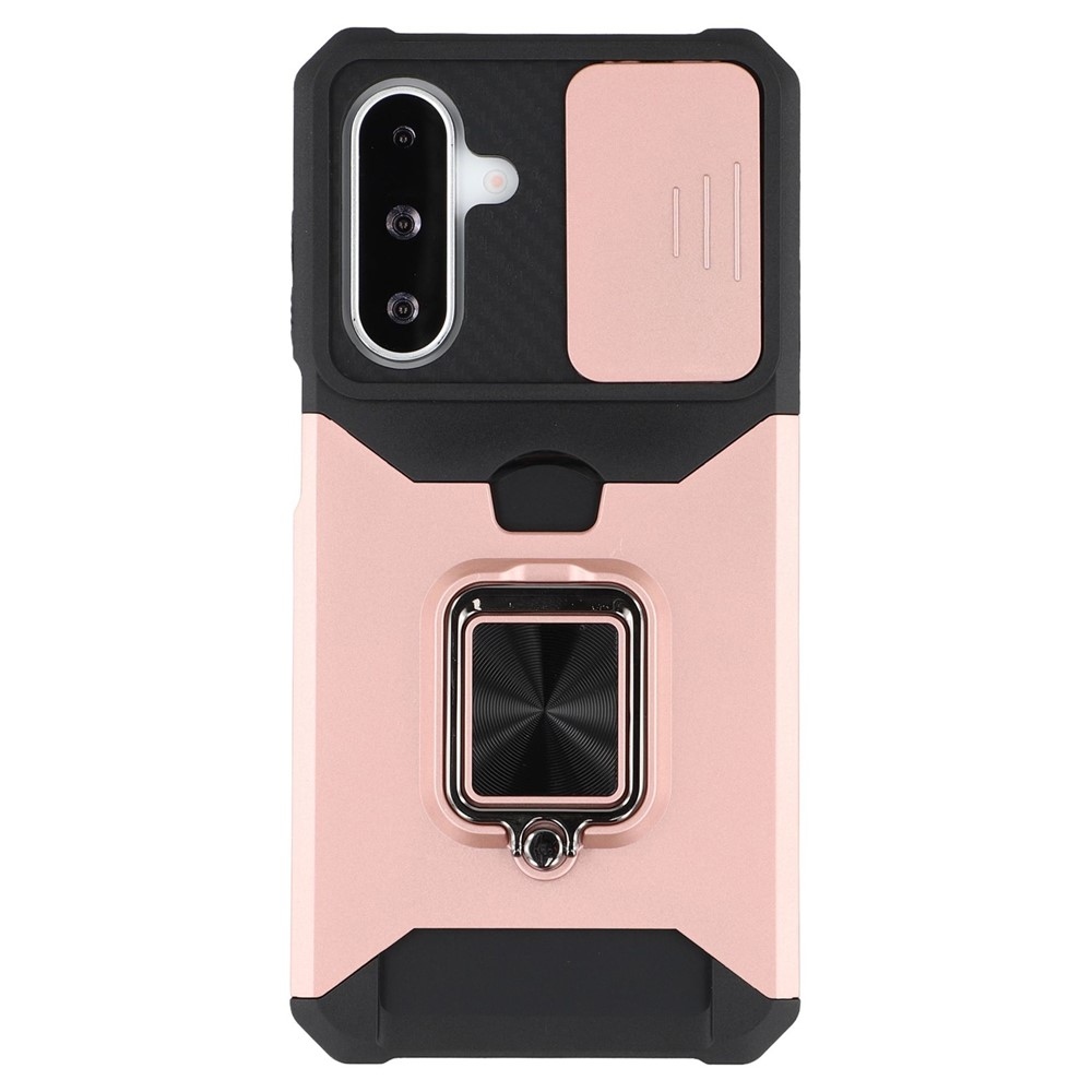 Tartós, tartós borítás Samsung Galaxy A17 4G/5G/A26 5G készülékhez - rózsaarany színben