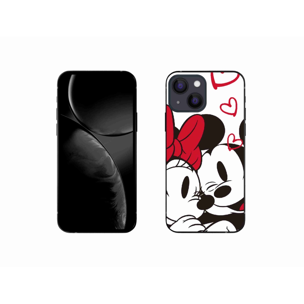 Zselés borítás mmCase iPhone 13 mini 5.4 készülékhez - minnie és mickey