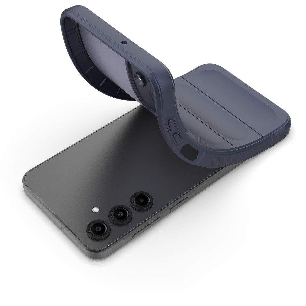 Rugg tartós zselés tok Samsung Galaxy A16 4G/5G készülékhez - sötétkék