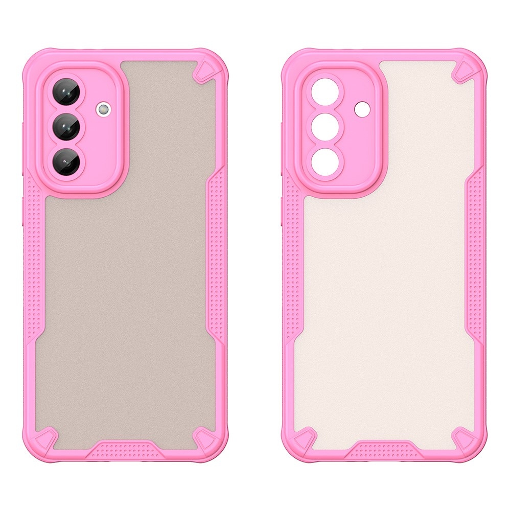 Fagyasztott tartós borítás Samsung Galaxy A56 5G készülékhez - rózsaszín