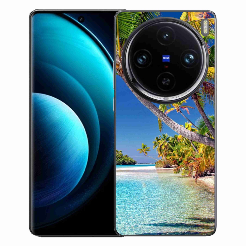Gél tok mmCase a Vivo X100 Pro 5G készülékhez - tengerparton