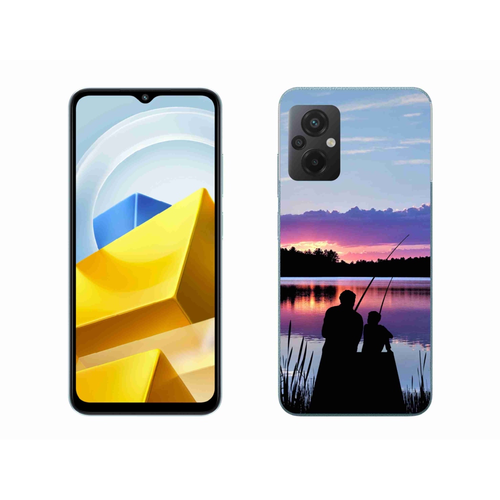 Gél borítás mmCase a Xiaomi Poco M5 4G-hez - halászat 2