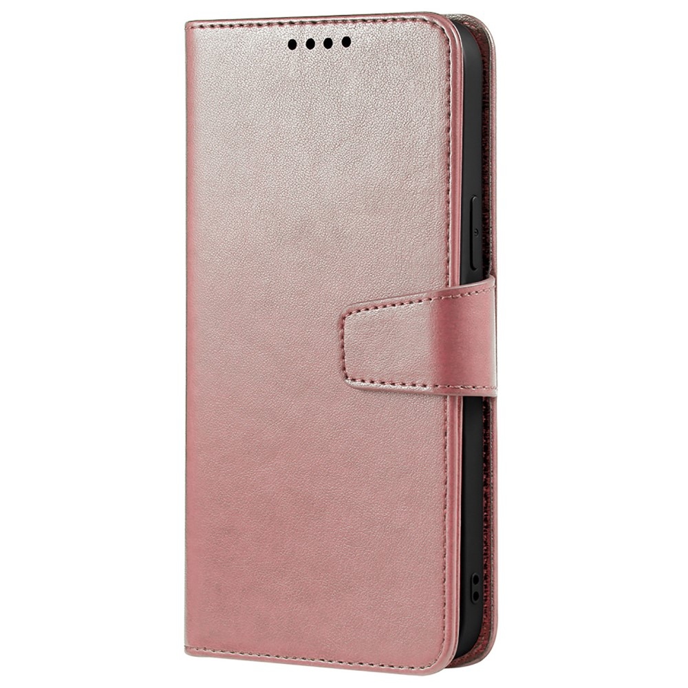 Erős könyv tok T-Mobile T Phone 2 Pro készülékhez - rózsaarany