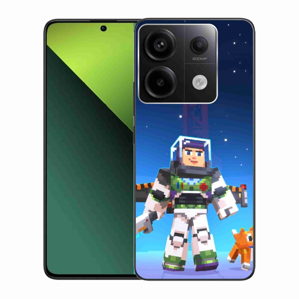 Gél borítás mmCase a Xiaomi Redmi Note 13 Pro 5G/Poco X6 5G számára - minecraft 2