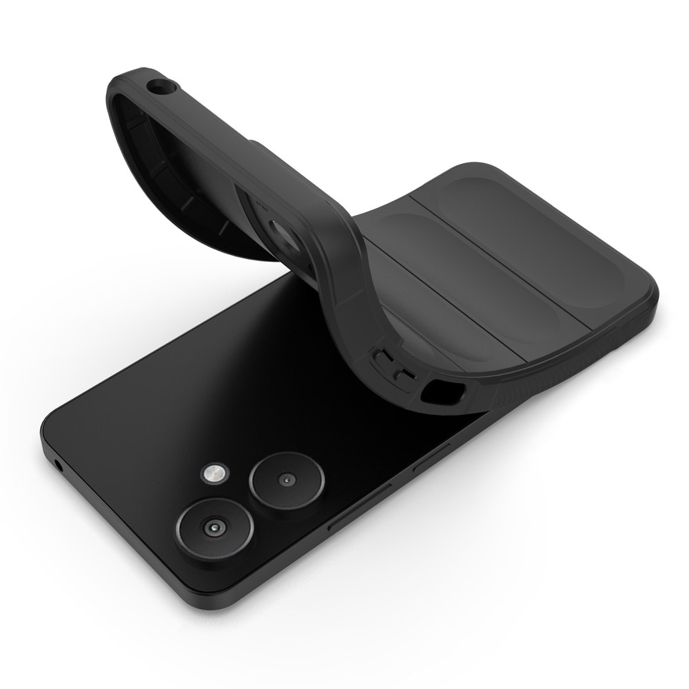 Rugg tartós zselés tok Xiaomi Redmi 13C 5G - fekete