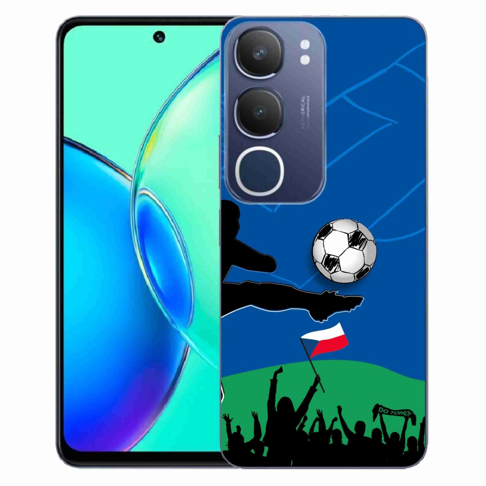 Gél borítás mmCase a Vivo Y19s-en - futball rajongóknak