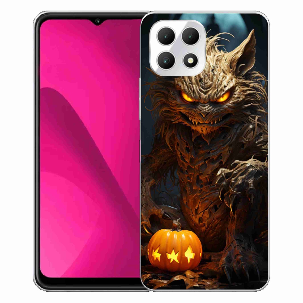 Zselés borítás mmCase a T-Mobile T Phone 2 készülékhez - Halloween-szörnyeteg