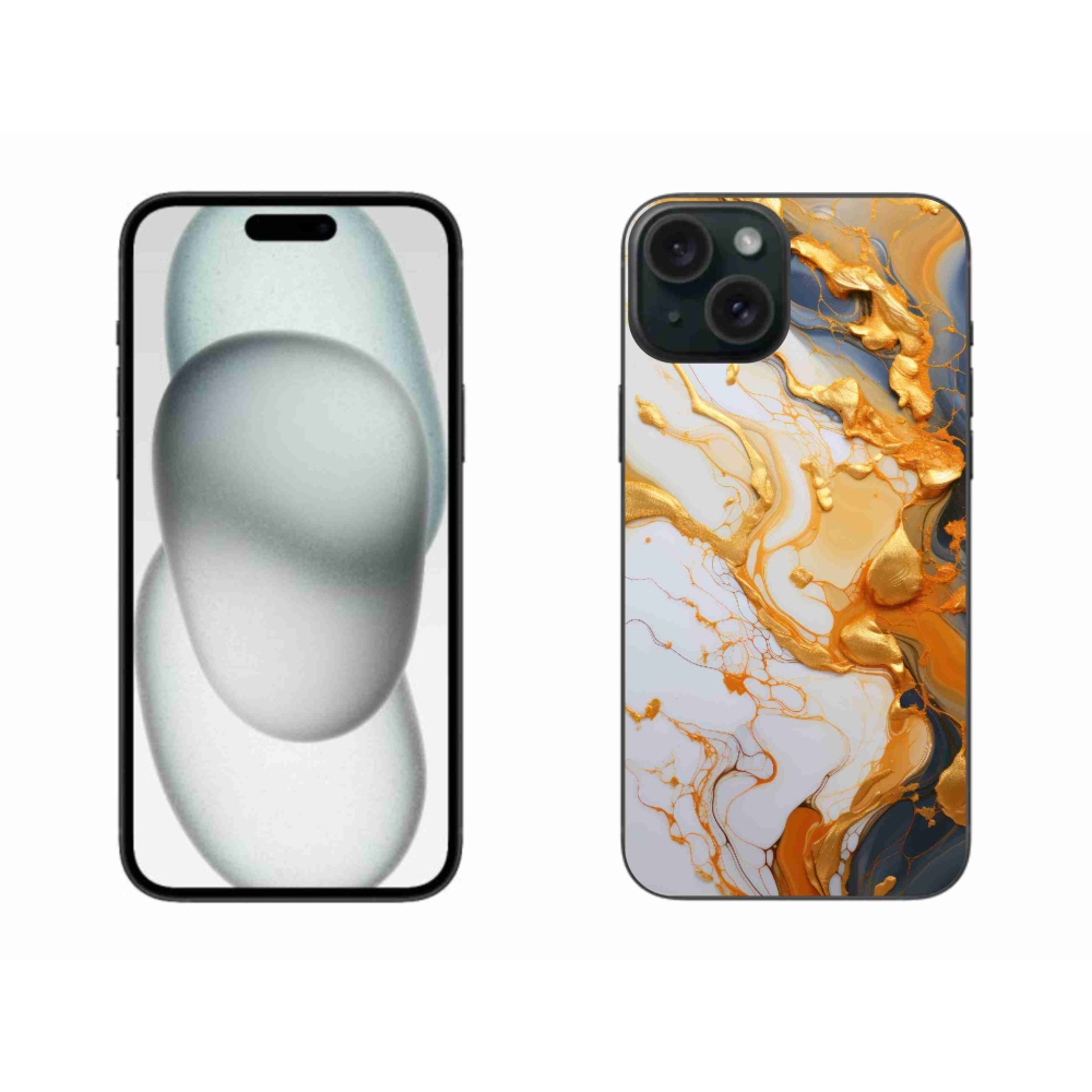 Zselés borítás mmCase iPhone 15 Plus készülékhez - absztrakt motívum 6