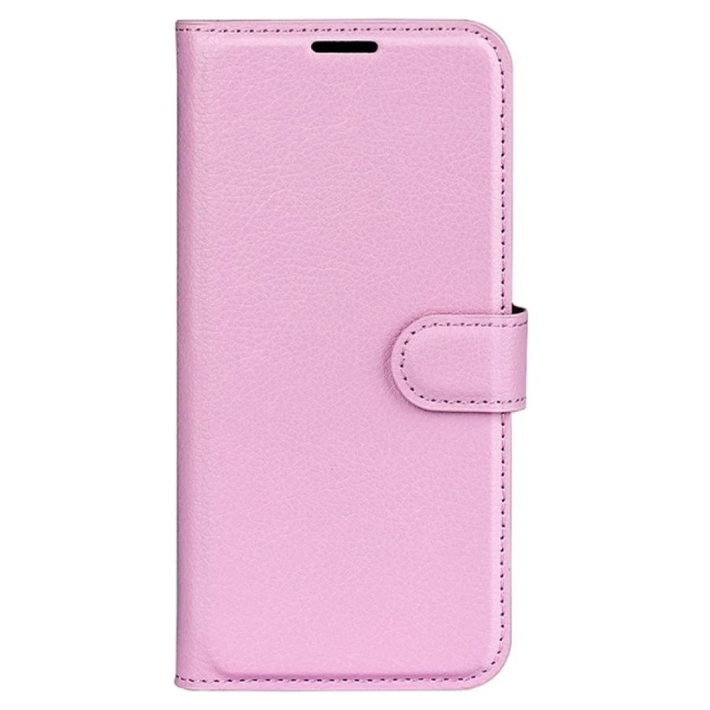 Litchi könyv tok a Xiaomi 14-hez - rózsaszínű
