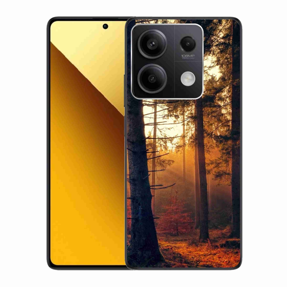 Gél tok mmCase a Xiaomi Redmi Note 13 5G-hez - erdő